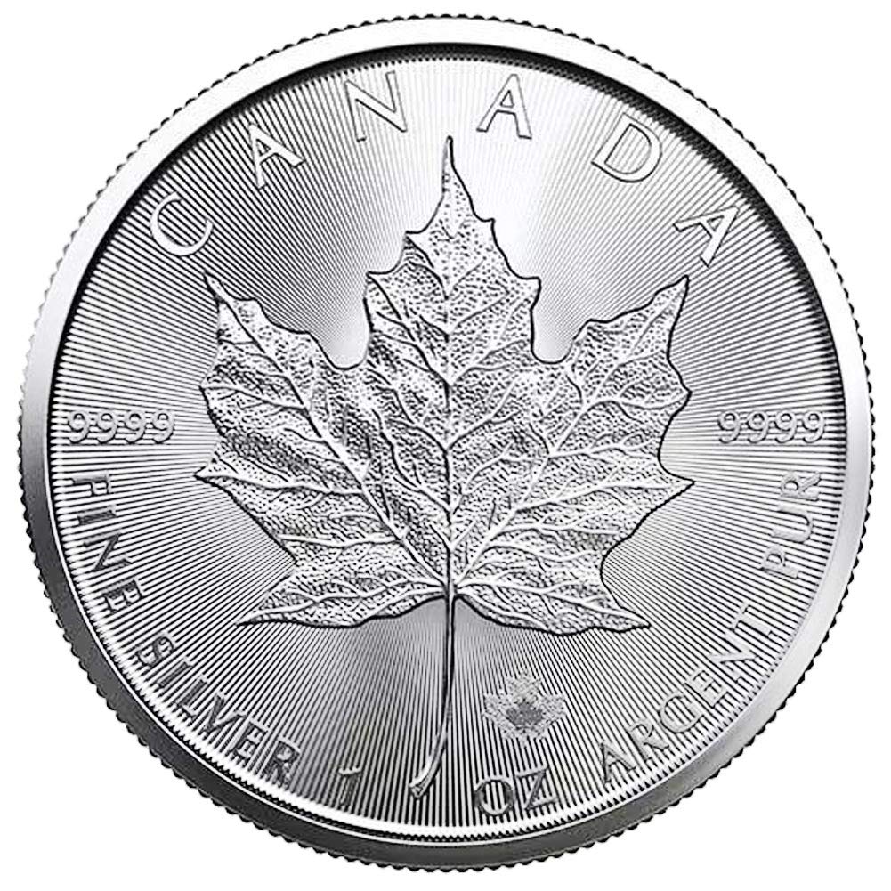 1 oz Silver Canadian Maple Leaf Q54914