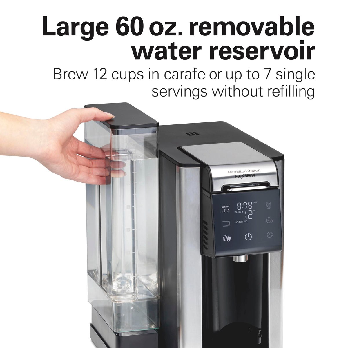 5-in-1 Drip & Single Serve Coffee Maker E7507