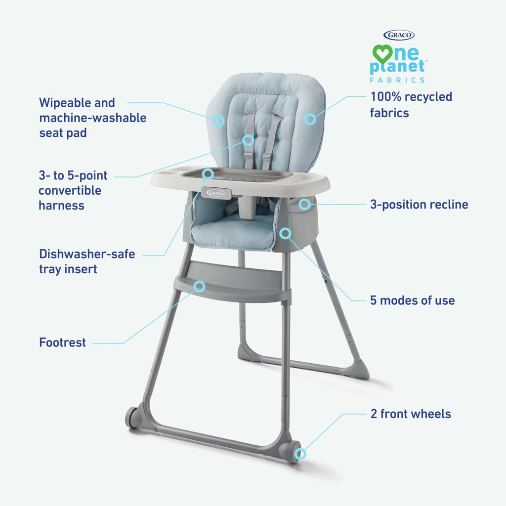 5-in-1 Convertible Highchair S70825
