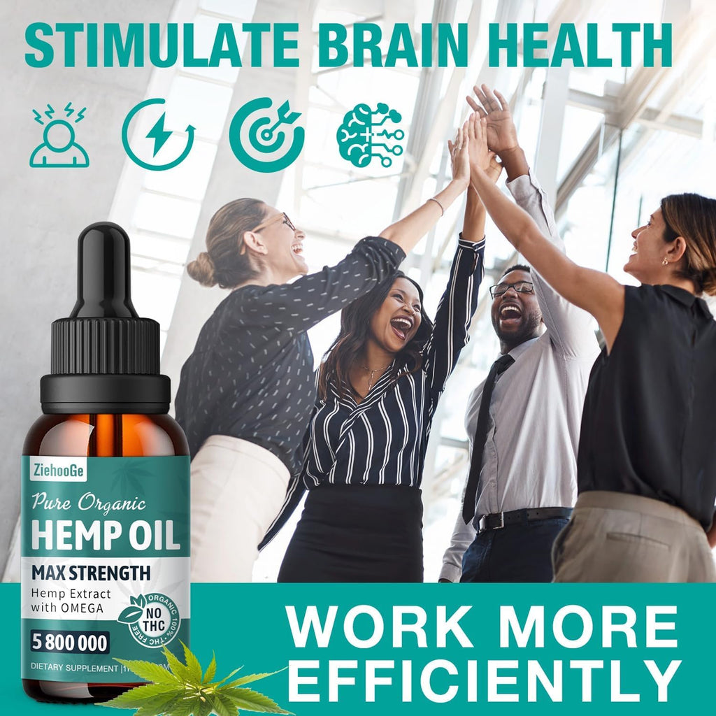 Hemp Oil Drops 3 Pack L739