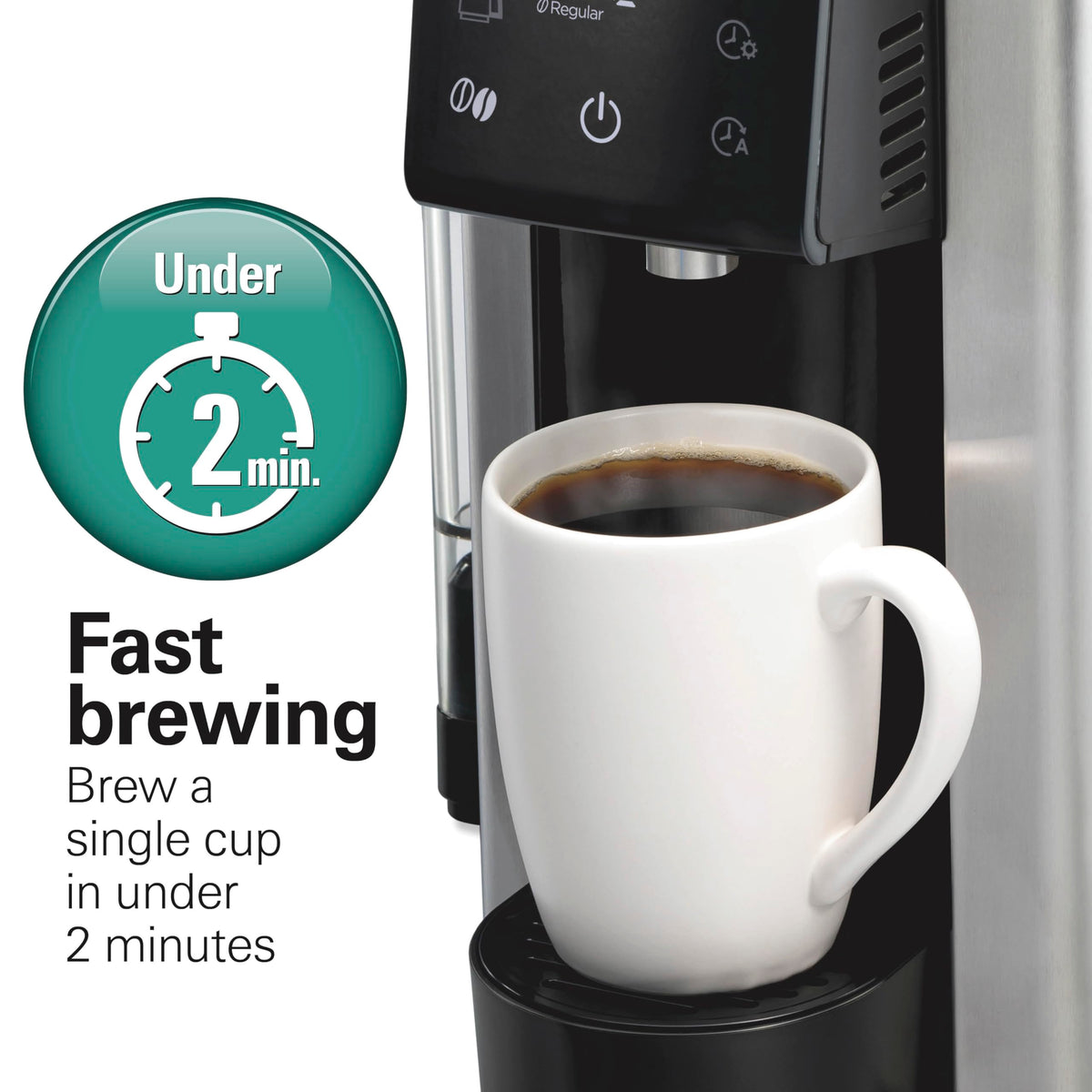 5-in-1 Drip & Single Serve Coffee Maker E7507
