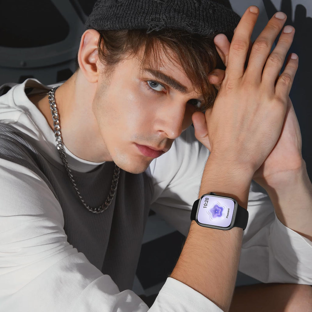 Silicone Band Compatible with Apple Watch 38mm 40mm 41mm 42mm 44mm 45mm 49mm D270584