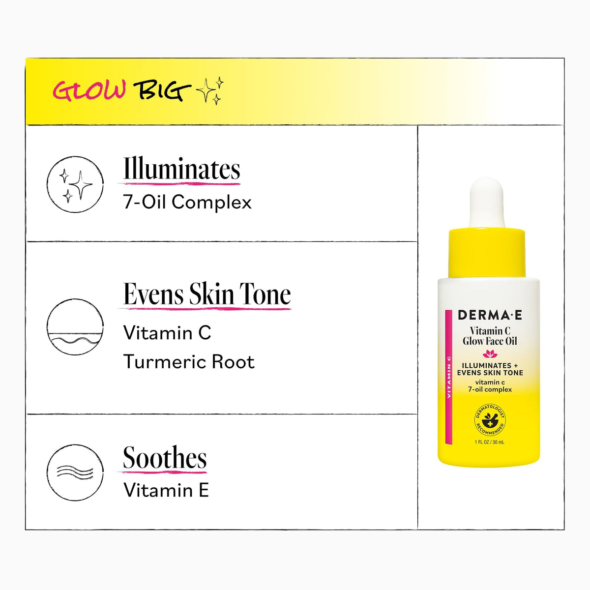 Vitamin C Glow Face Oil 1 Fl Oz K197