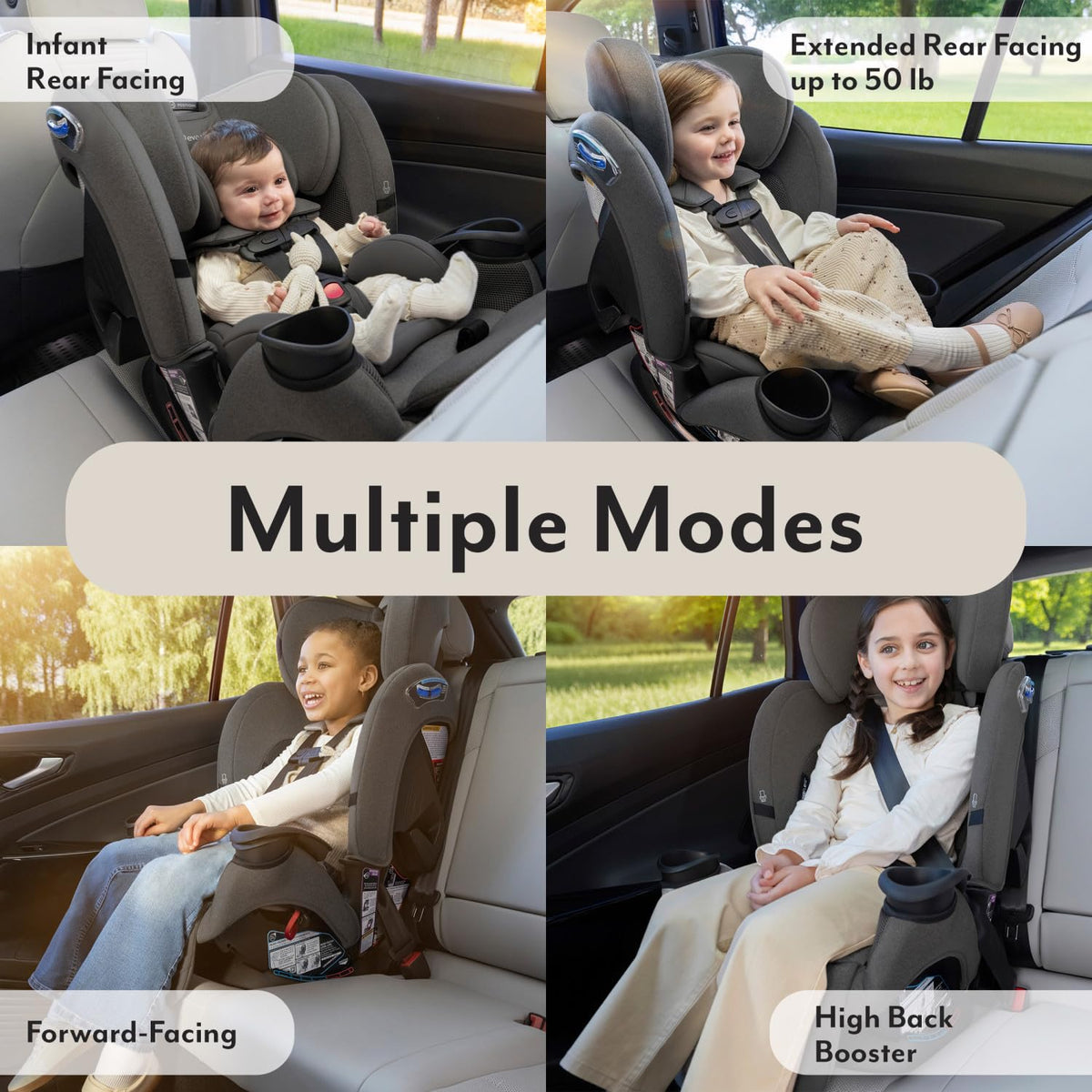 3-in-1 Convertible Car Seat N7262
