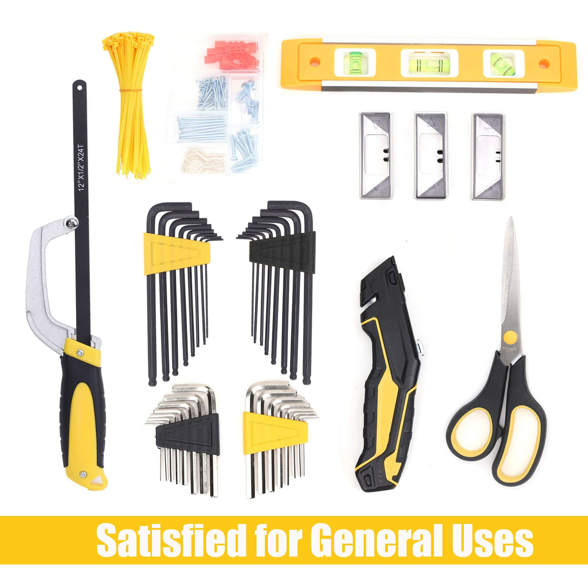 467-Piece Household Tool Kit with Bag P214452
