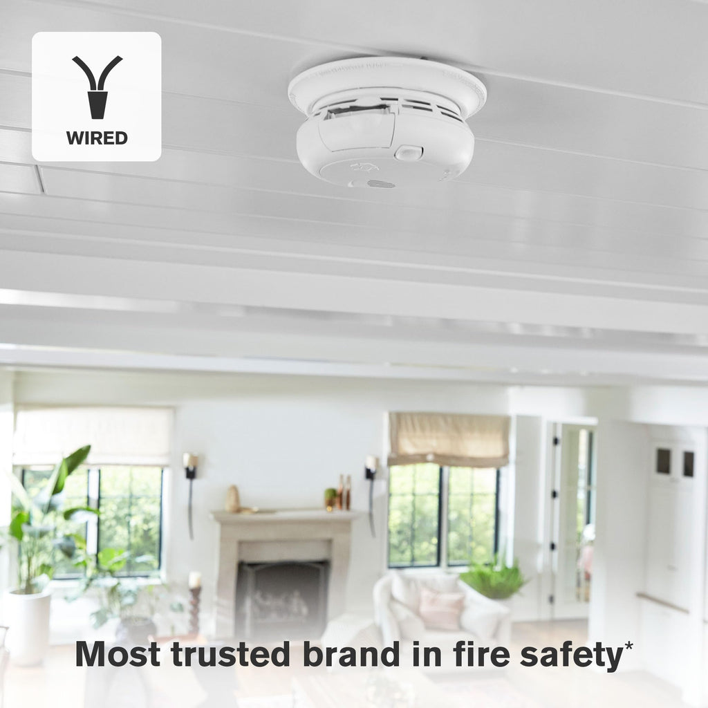 Hardwire Combination Smoke & Carbon Monoxide Alarm with Voice R272467