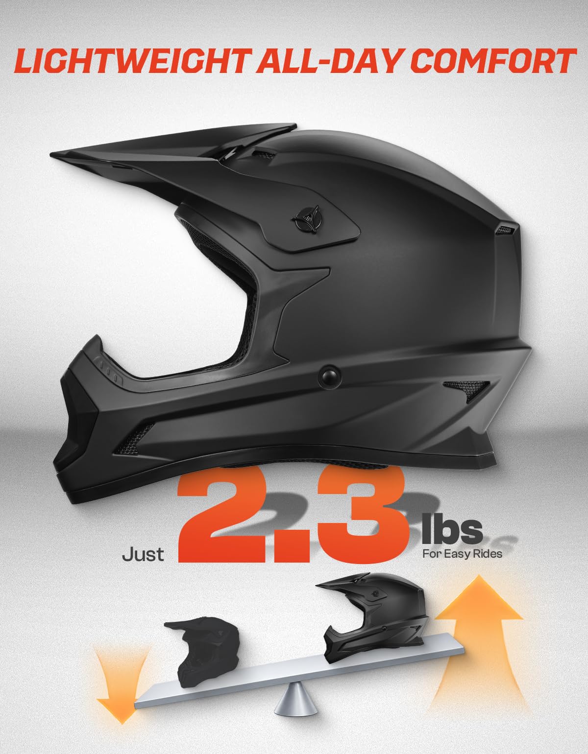 Kids DOT Approved Full Face Motocross Helmet R863