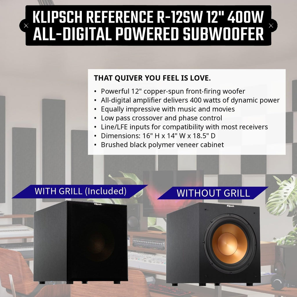 5.1 Home Theater System with Floorstanding, Bookshelf, Channel Speaker and Subwoofer F259115