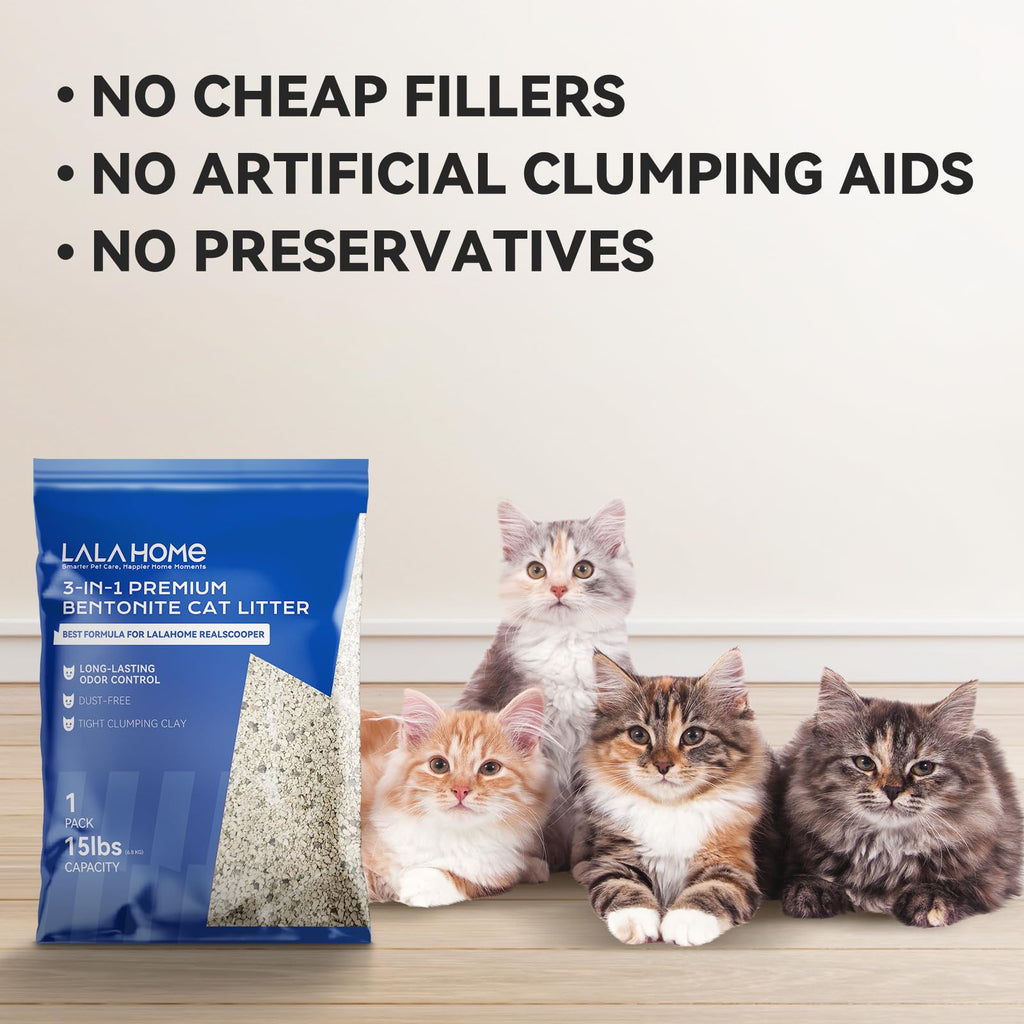 Clumping Bentonite Cat Litter 15 lb K11738