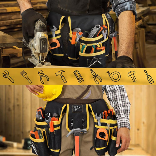 27 Pocket Tool Belt with 3 Magnetic Zones I720443