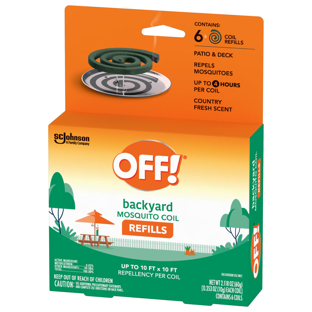 Mosquito Coil Refills 6 Count Pack of 2 A91055