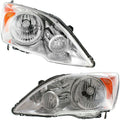 Headlight Left Right Clear Lens X655