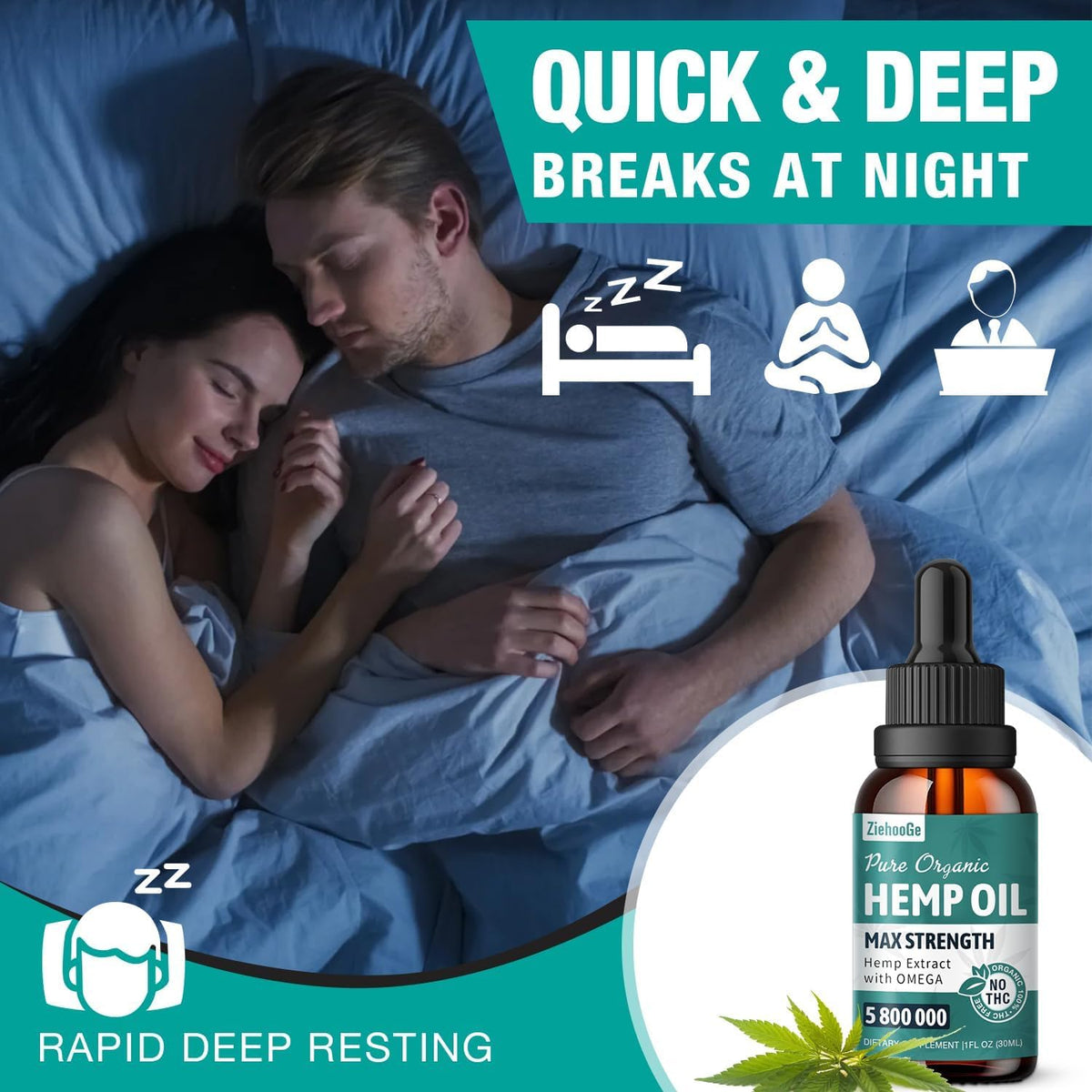 Hemp Oil Drops 3 Pack L739