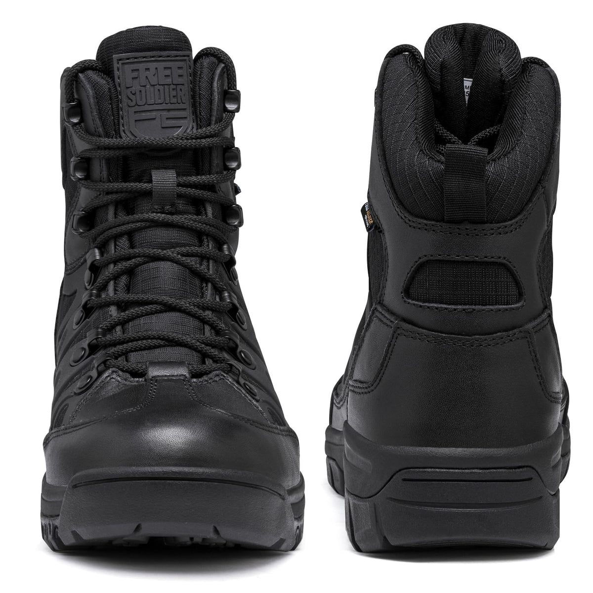Waterproof Tactical Hiking Work Boots Black 13 P37658