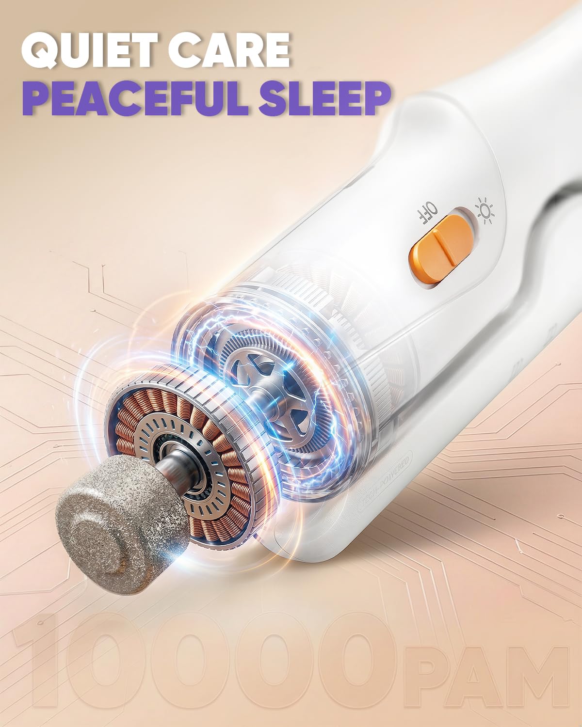 2-in-1 Cat & Dog Nail Clippers with Grinder and LED Lights S2804