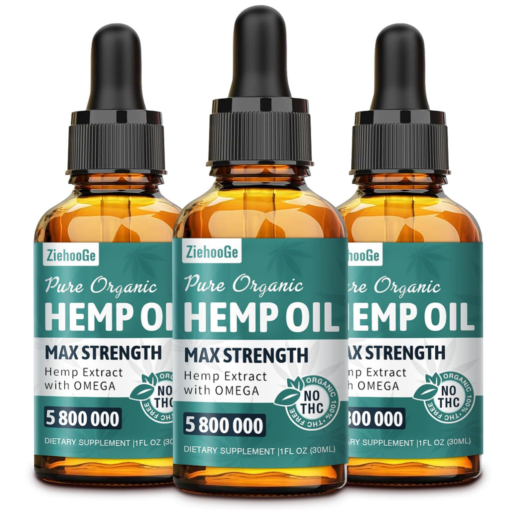Hemp Oil Drops 3 Pack L739
