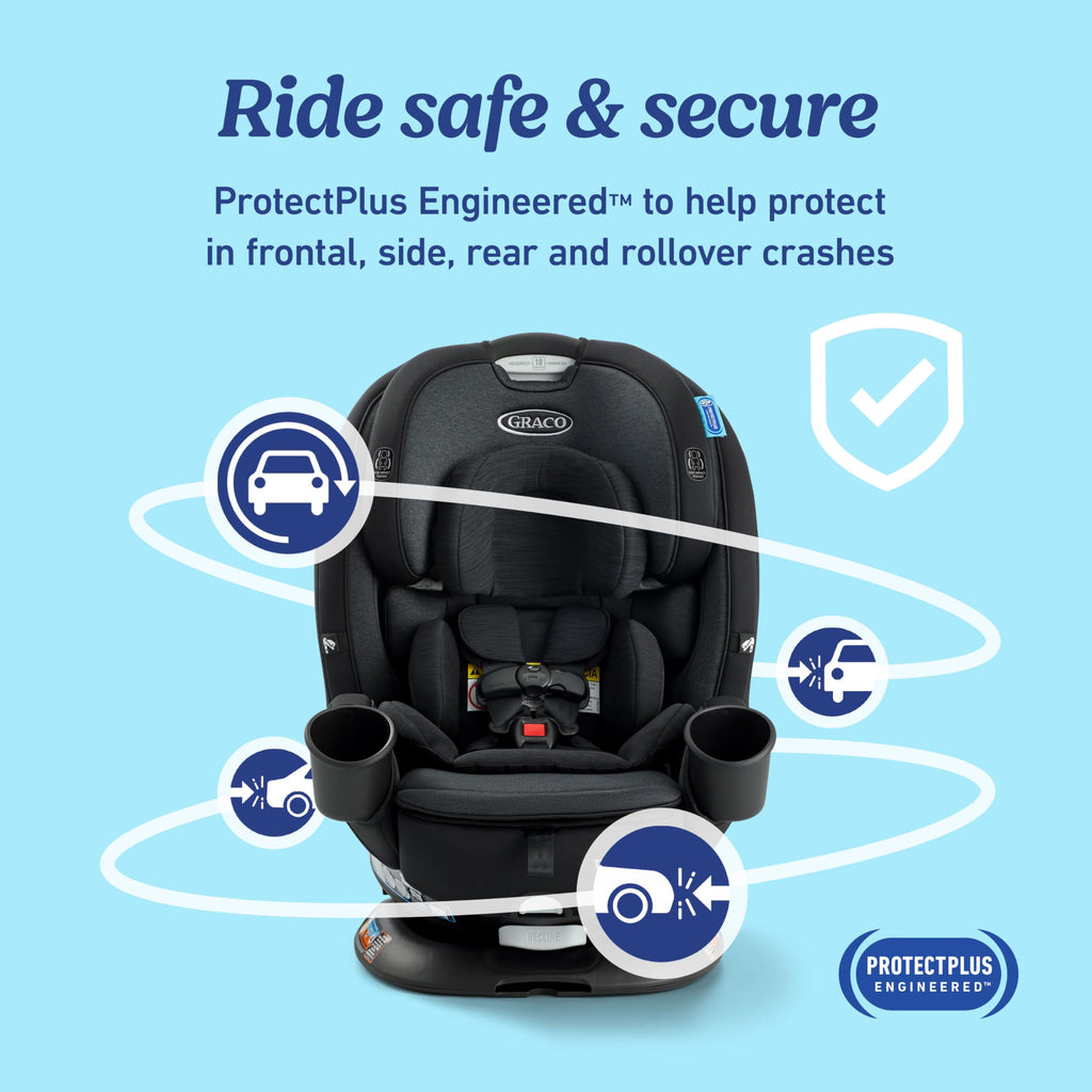 3-in-1 Rotating Convertible Car Seat H723117