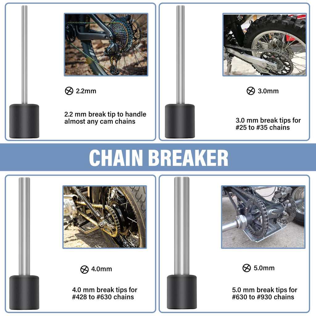 Motorcycle Chain Breaker Tool Kit V621209