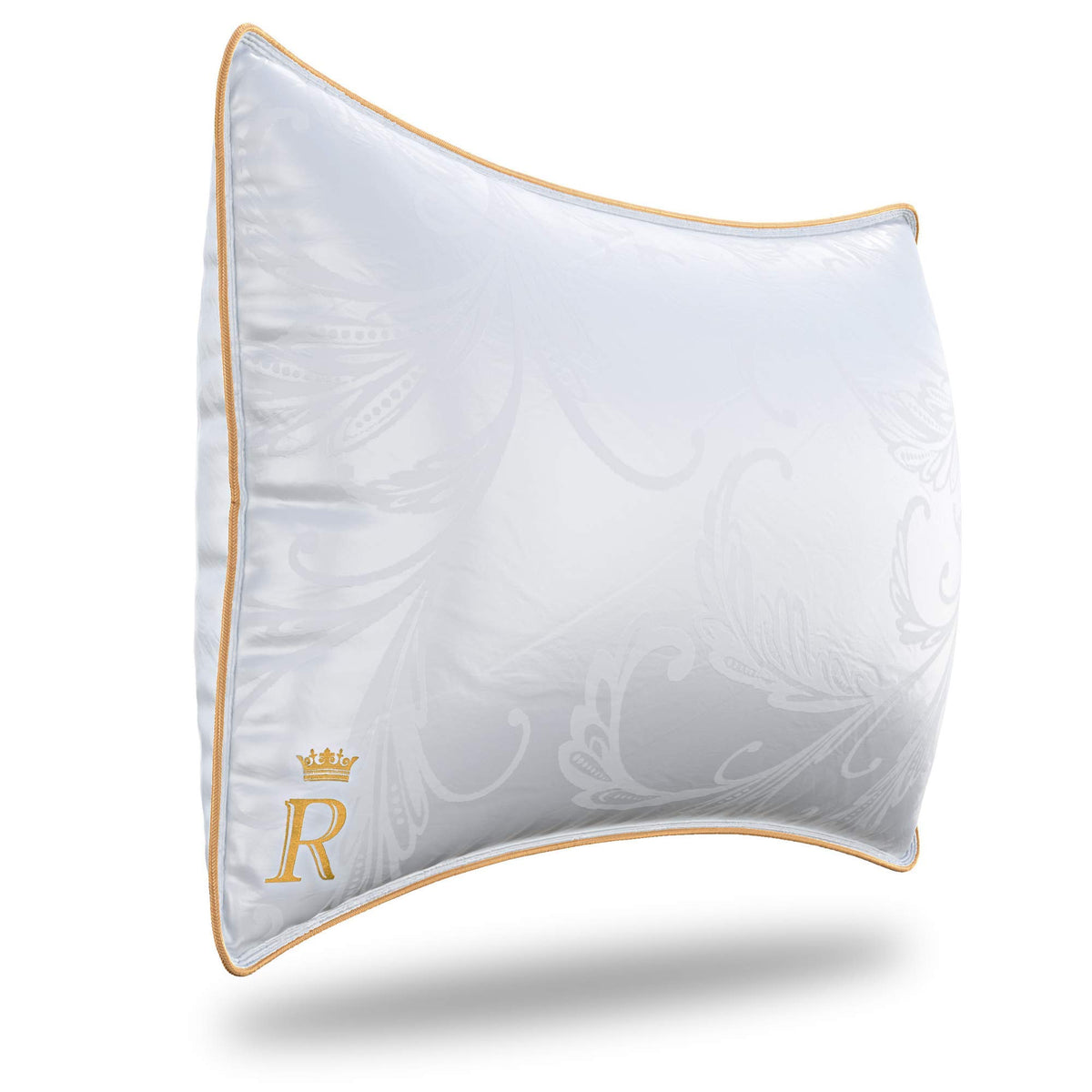 King Size Set of 2 Adjustable Cotton Bed Pillows Y23256