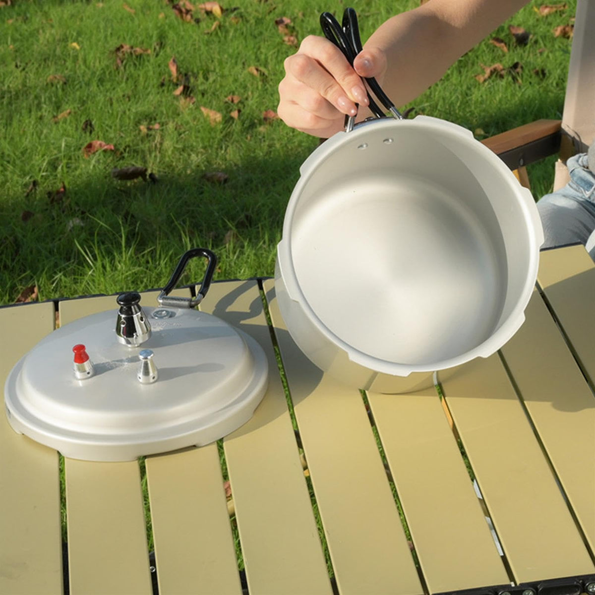 2L Aluminum Alloy Pressure Cooker I860639