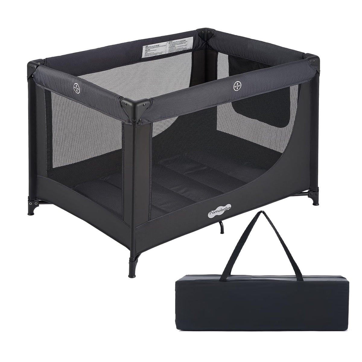 Portable Black Baby Playard F84351