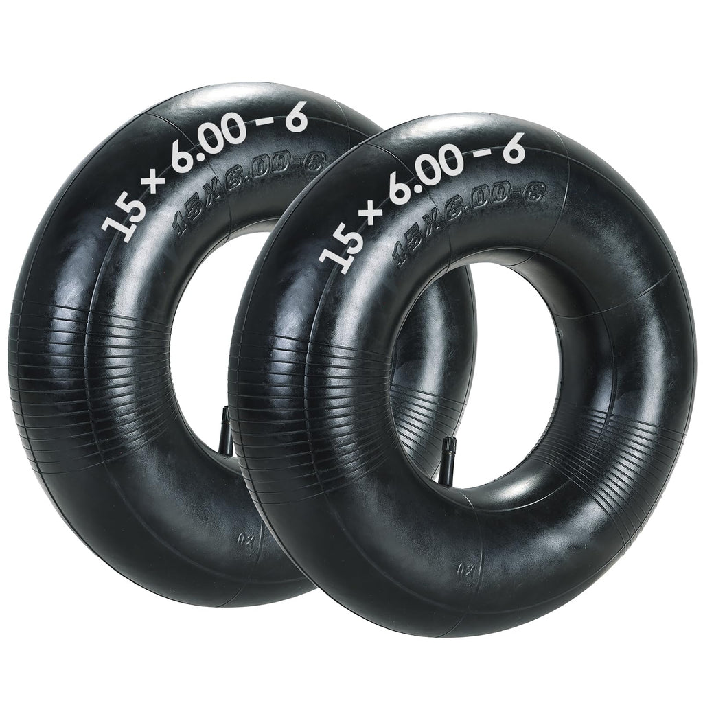 2 Pack 15 x 6.00-6" Inner Tubes with TR-13 Valve Stem V75863