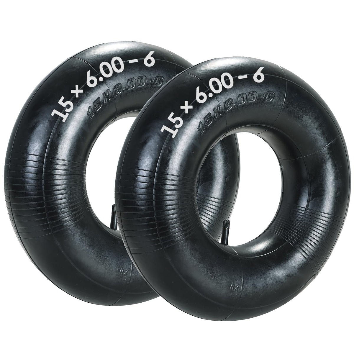 2 Pack 15 x 6.00-6" Inner Tubes with TR-13 Valve Stem V75863