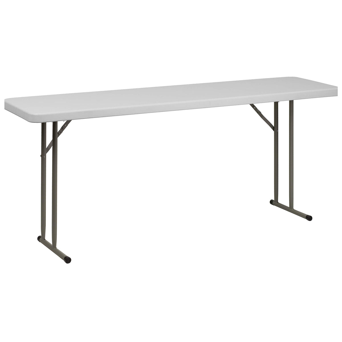 Granite White Plastic Folding Training Table Set T806503