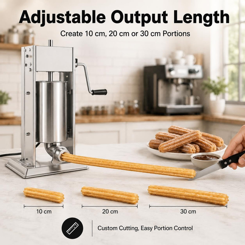 Vertical Meat Filler, Sausage Stuffer & Churro Maker K18529