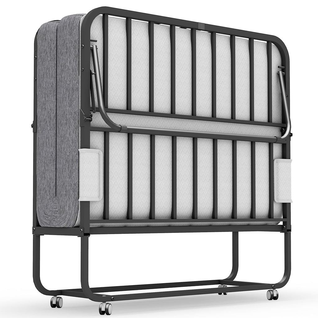Folding Bed with Mattress N3597