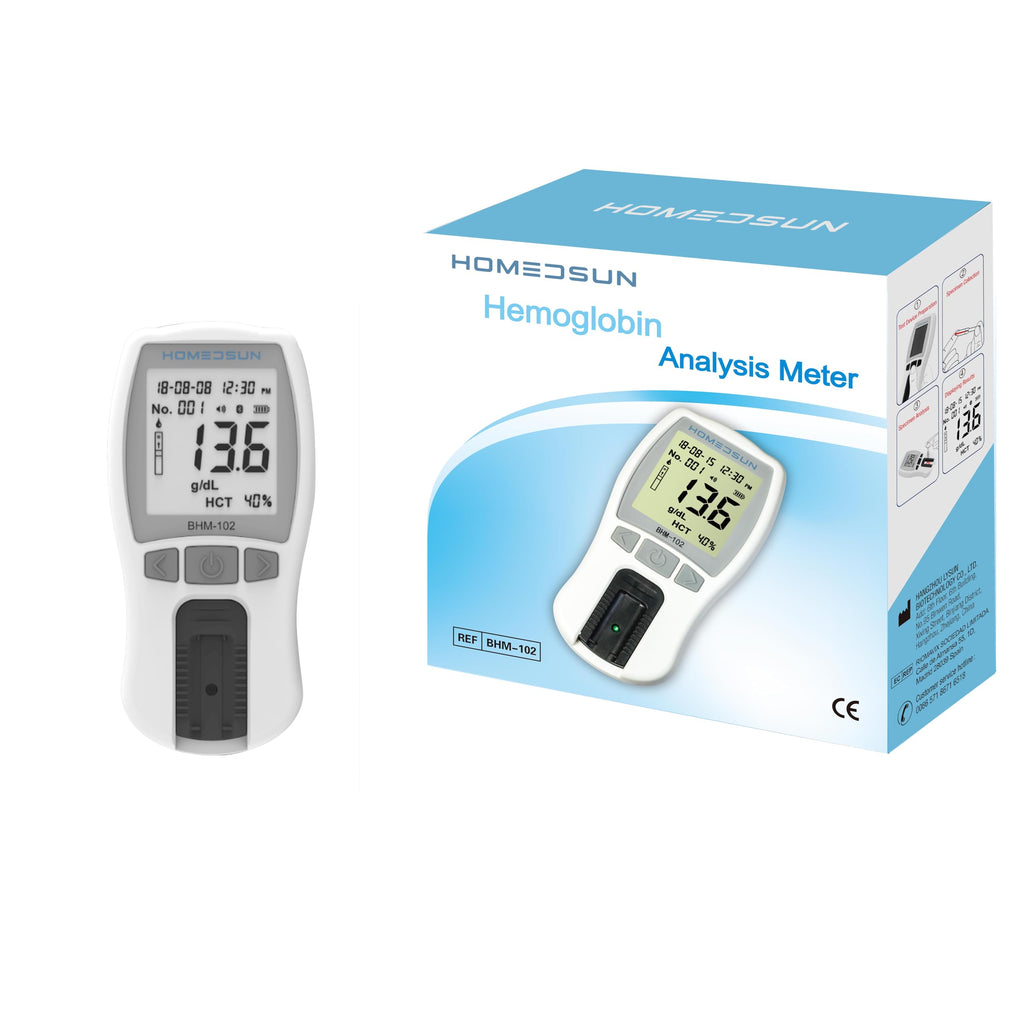 Portable Hemoglobin Analyzer Kit with 25 Strips G2958