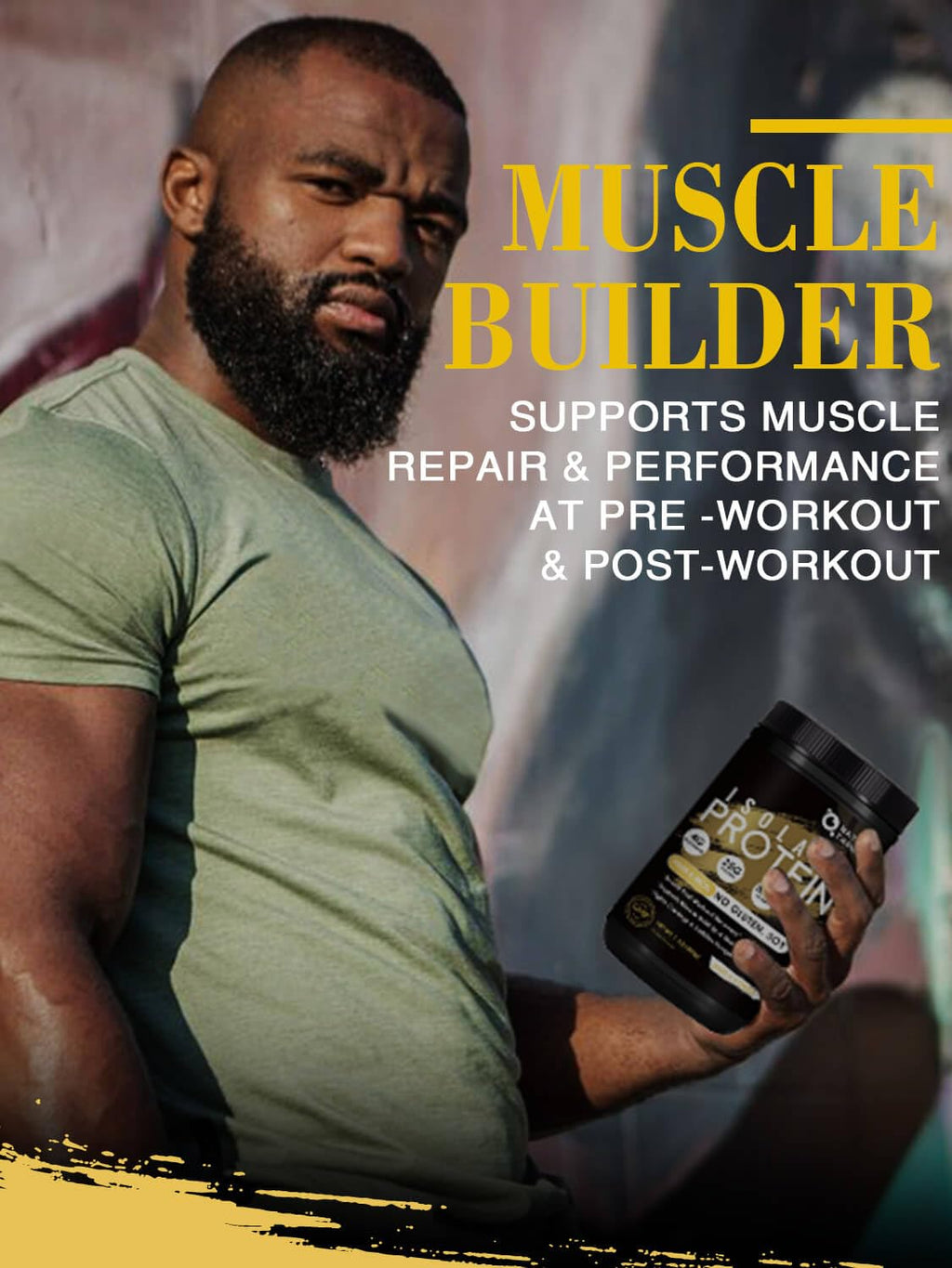 Unflavored Whey & Pea Protein Powder I6528