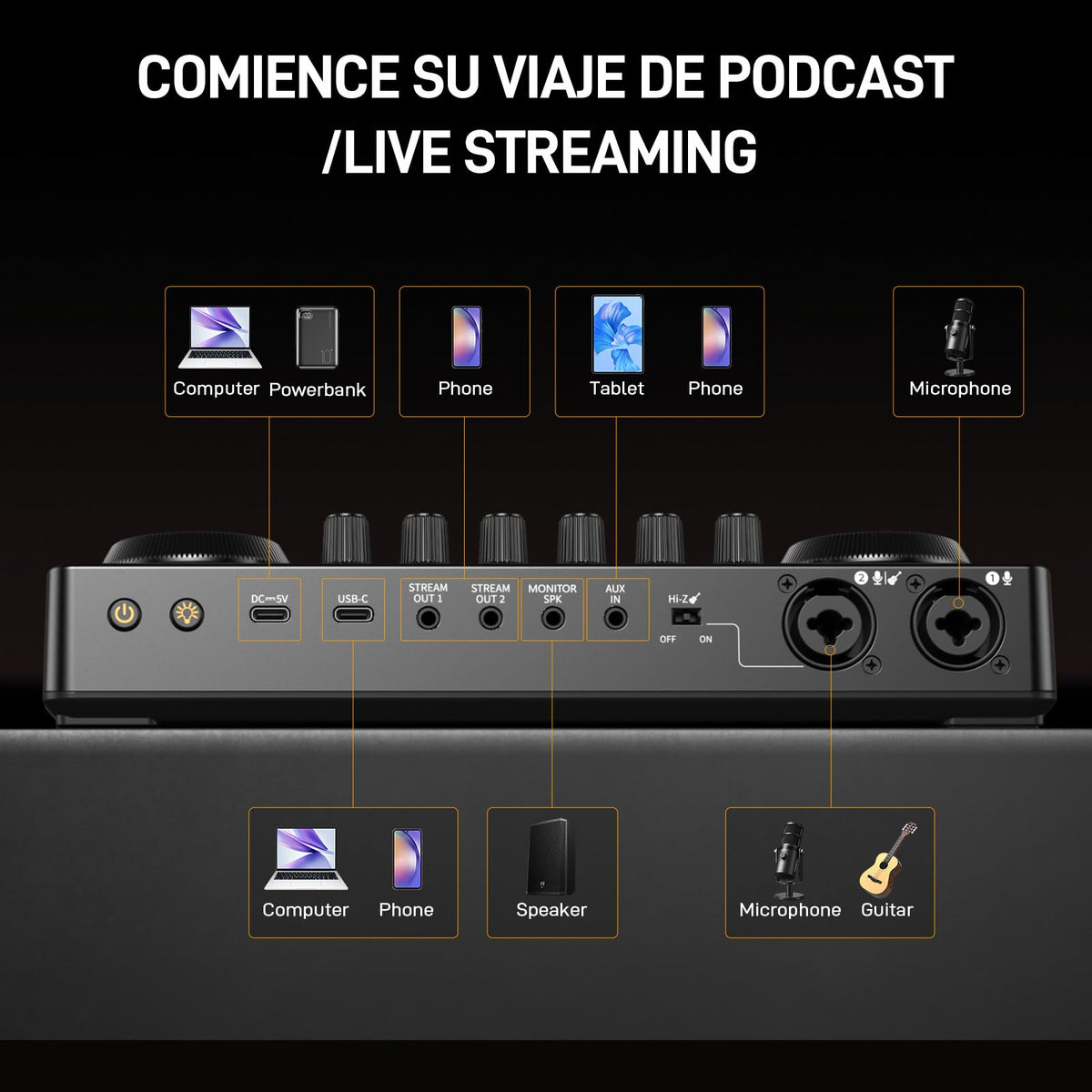 Audio Interface Mixer X25857