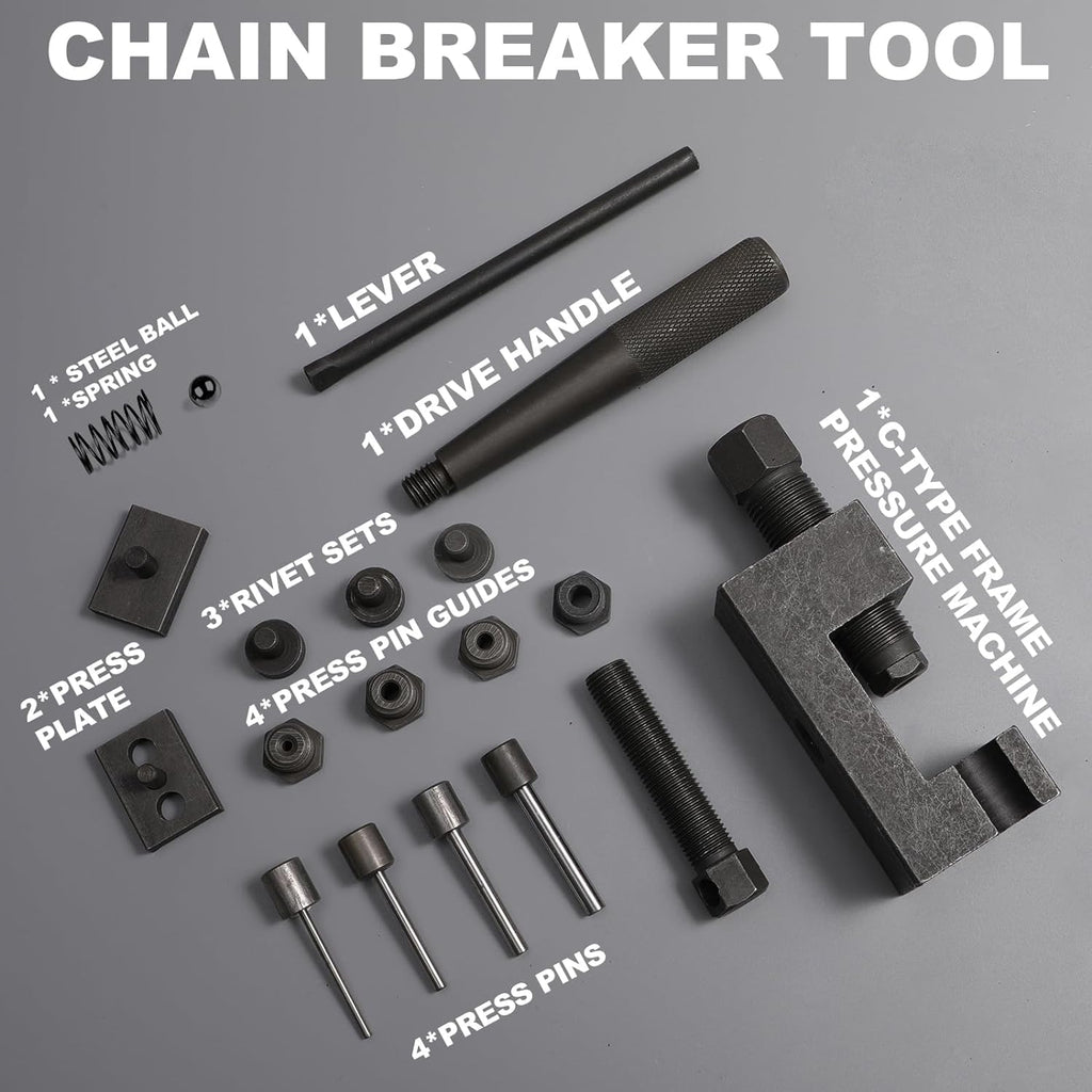 Motorcycle Chain Breaker Tool Kit V621209