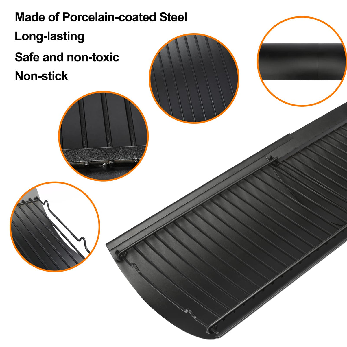 Adjustable Stainless Steel Ash Pan E95206