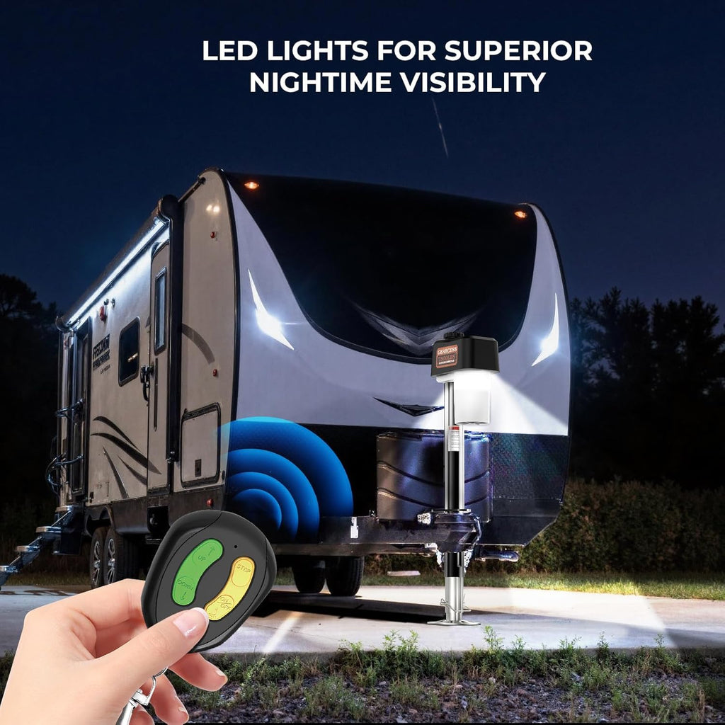 Electric Trailer Jack 7500LBS with Remote J138