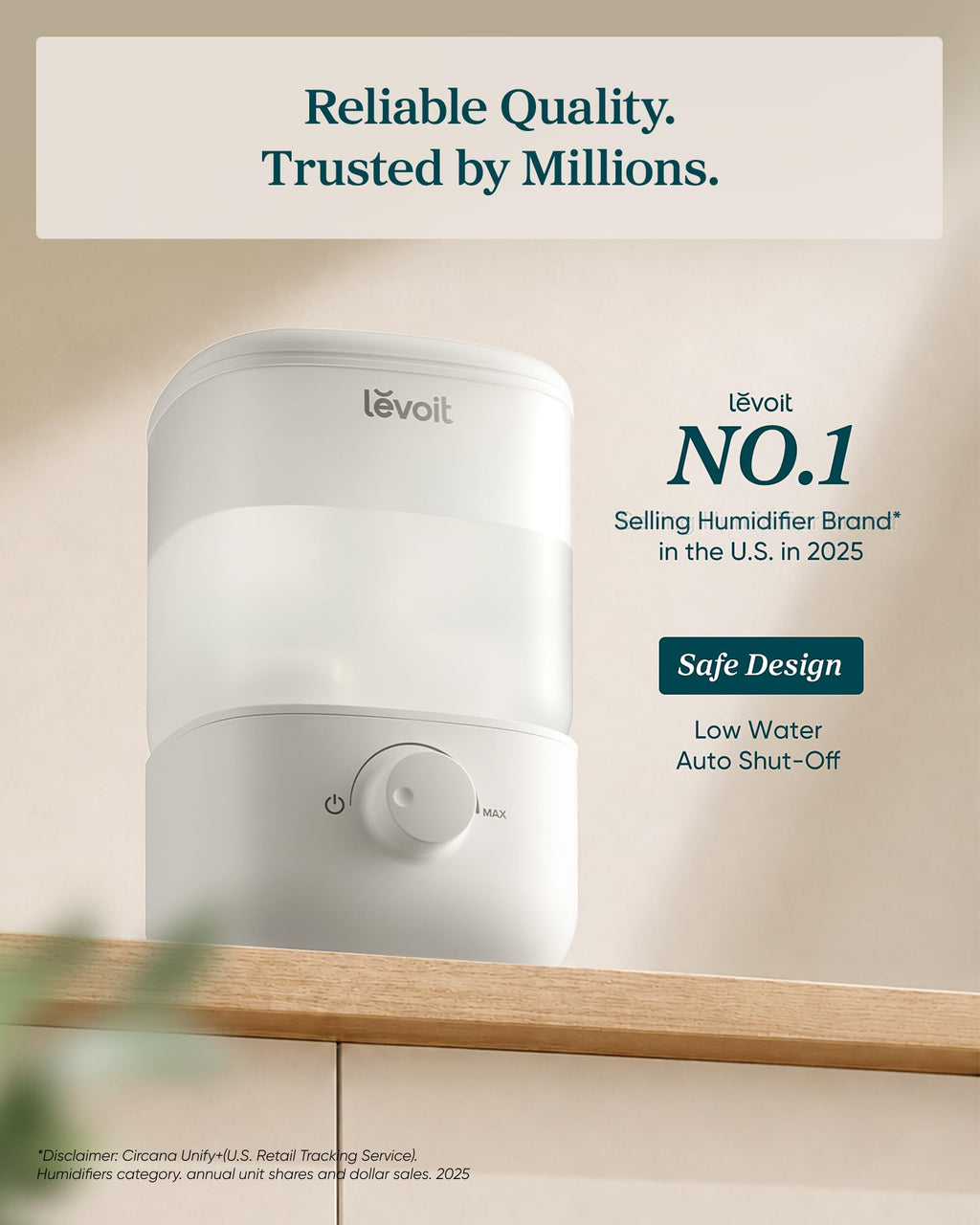 Top Fill Humidifier 2.5L J26568