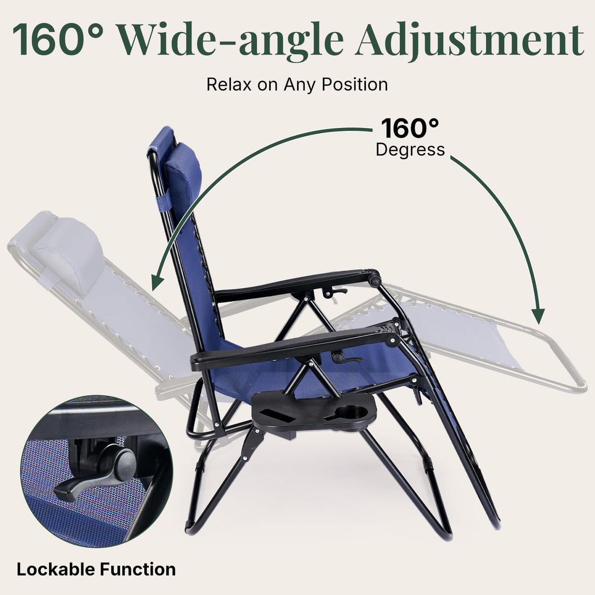 Zero Gravity Chairs Set of 2 A827832