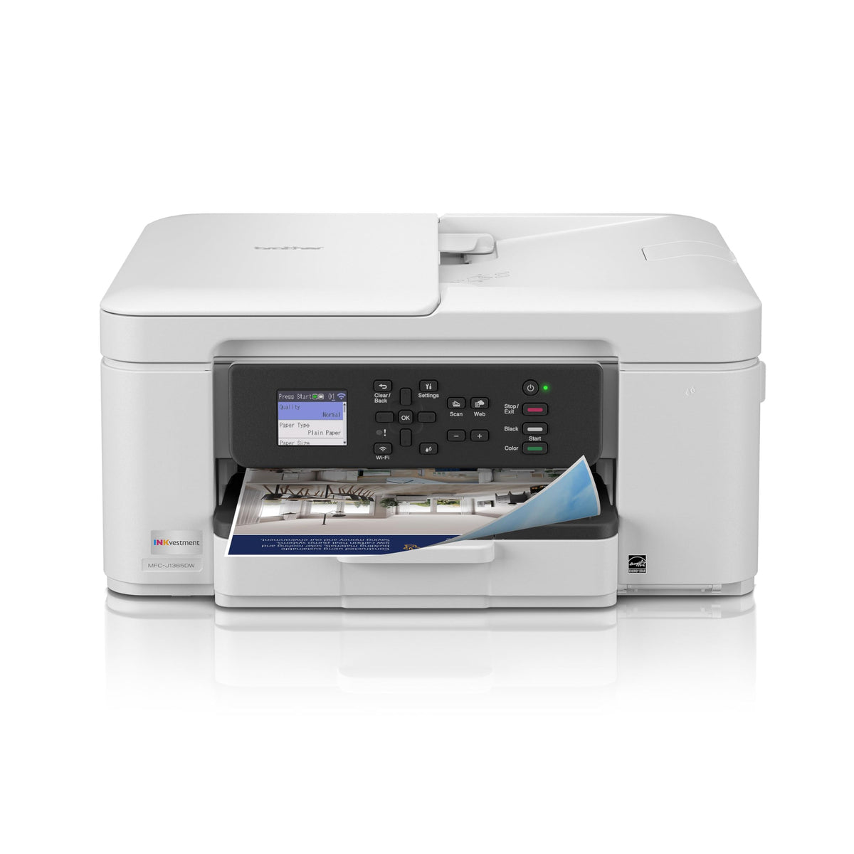Wireless Color Inkjet All-in-One Printer with Automatic Duplex Printing N7085