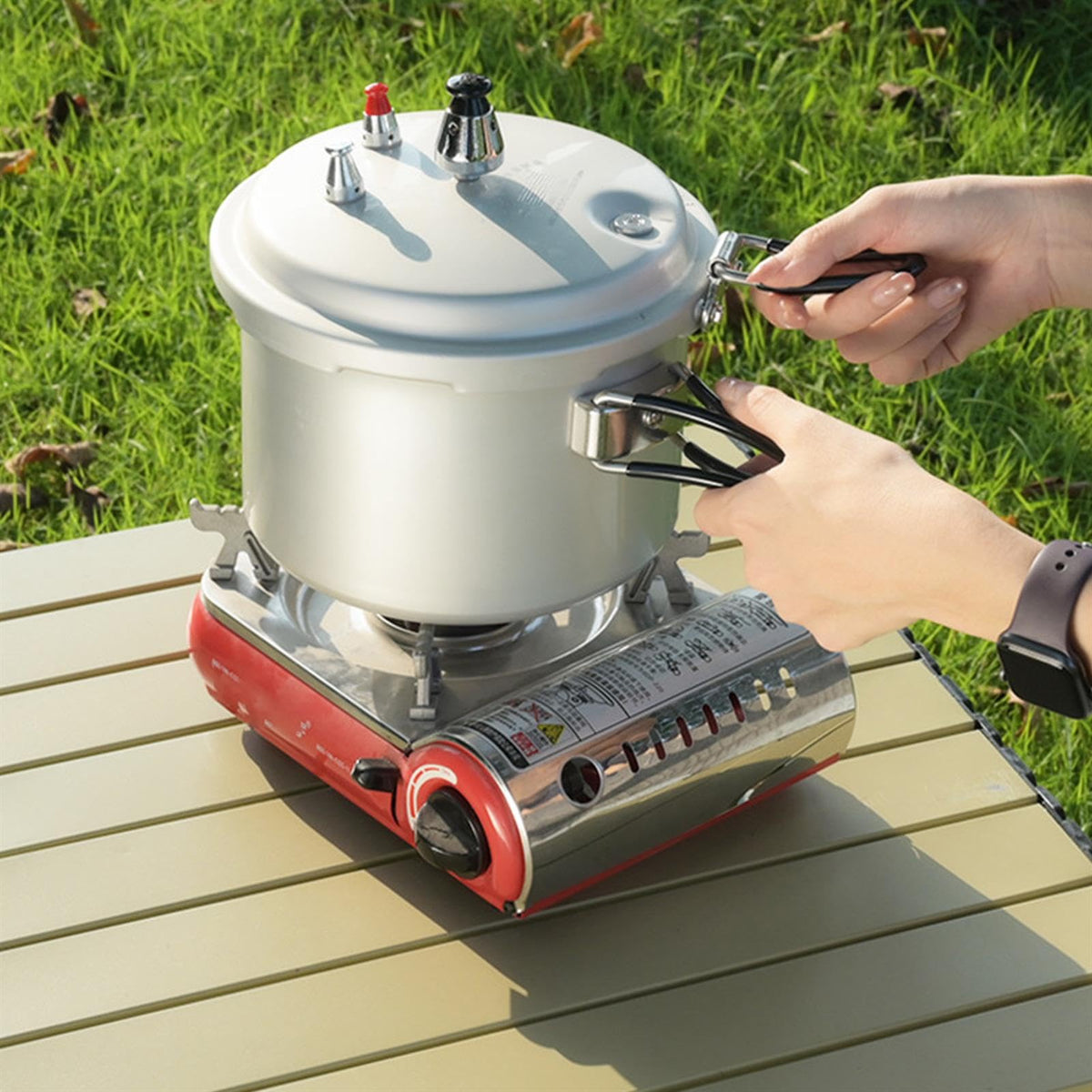 2L Aluminum Alloy Pressure Cooker I860639