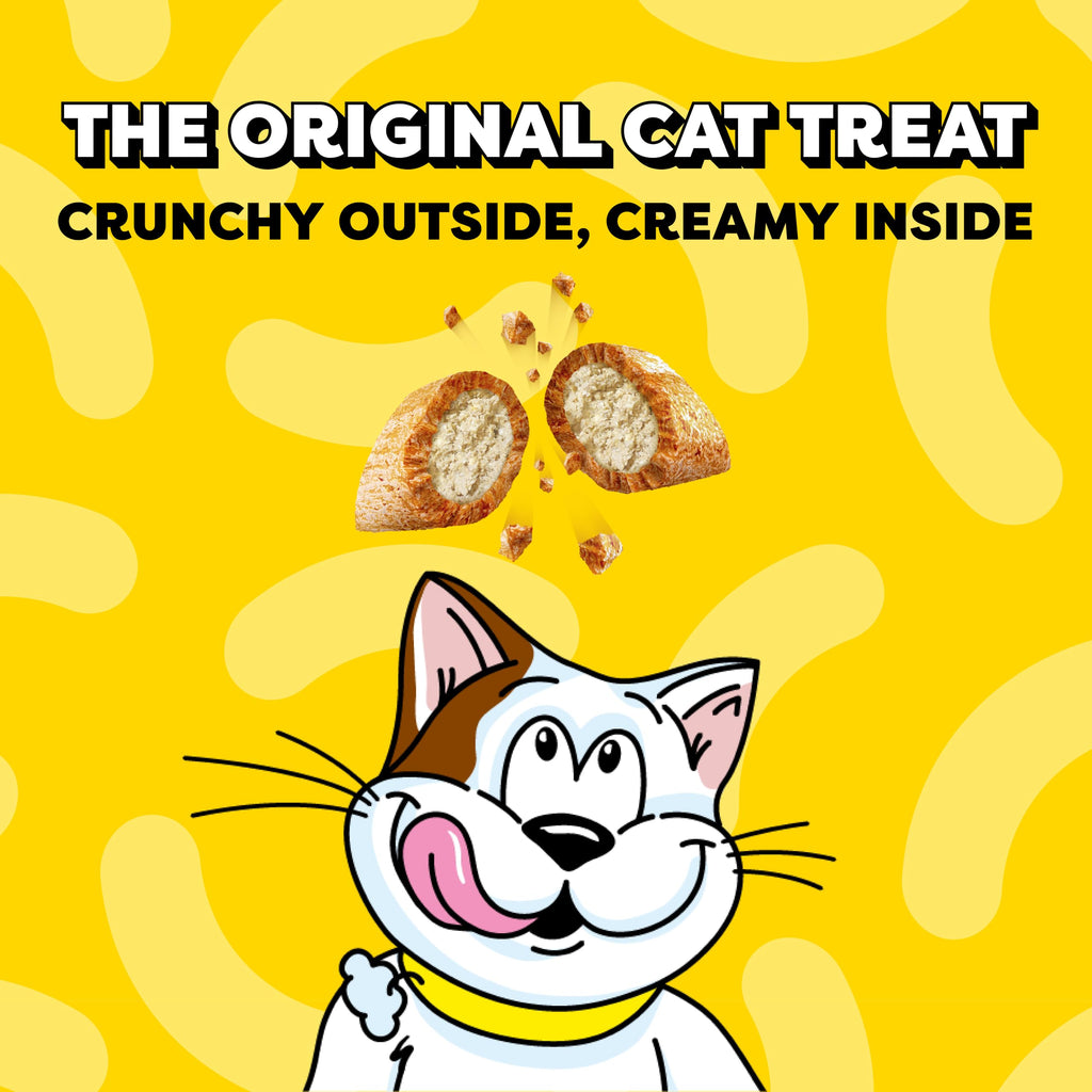 Salmon Crunchy & Soft Cat Treats 2.5 oz 12 Pack G935845