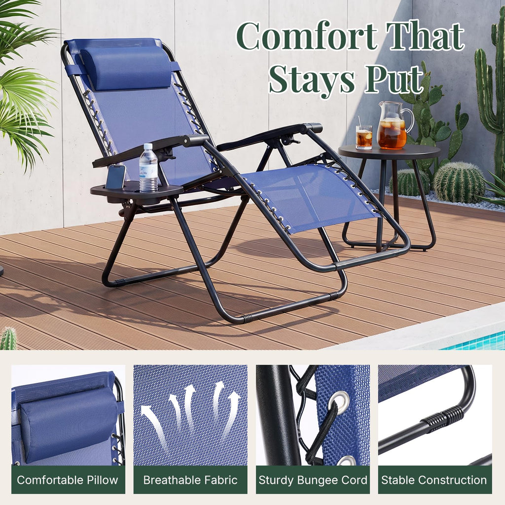 Zero Gravity Chairs Set of 2 A827832