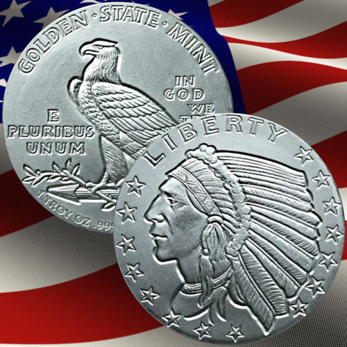 1 Troy Oz .999 Fine Silver Round A255544