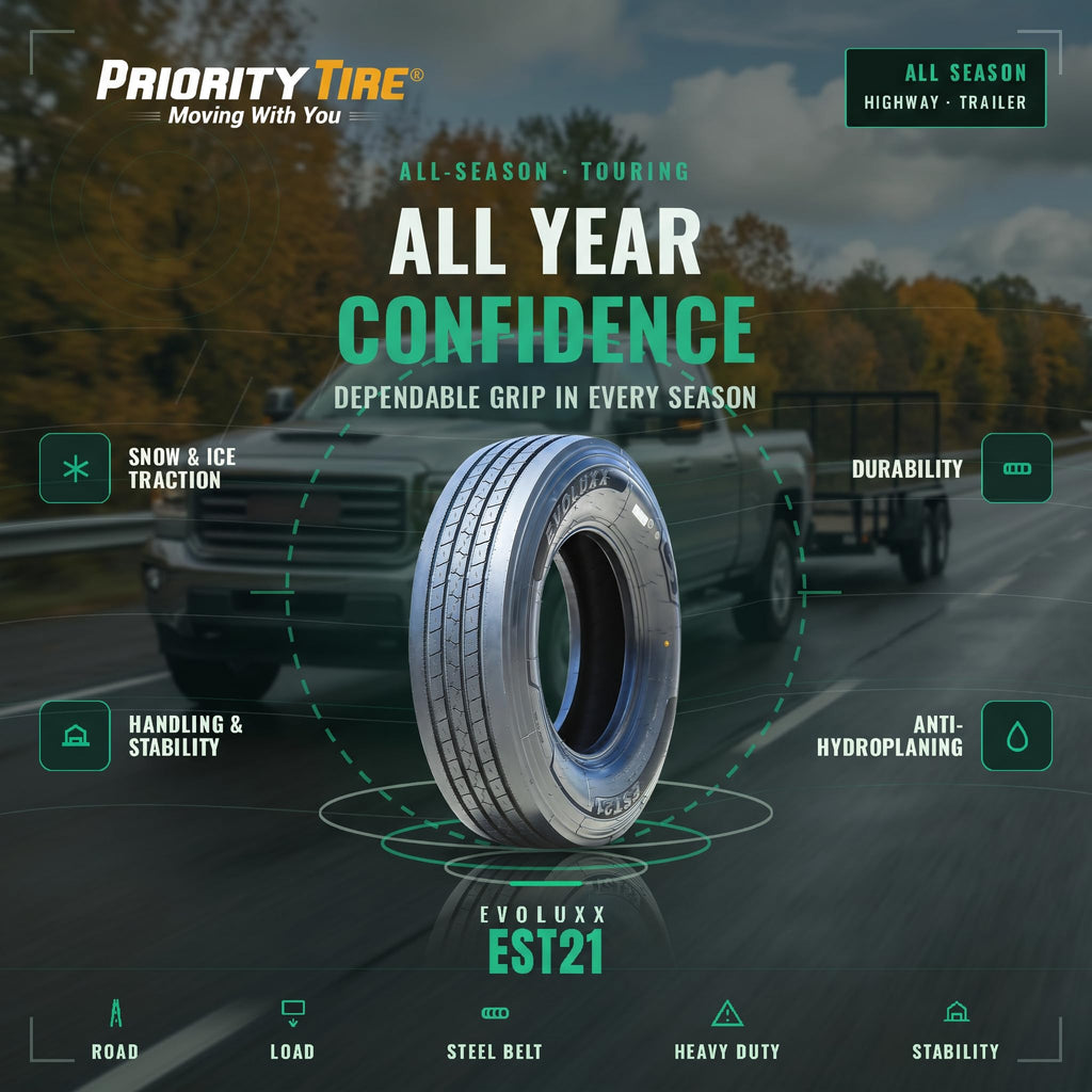 All Season 14 Ply All Steel Tire L15099