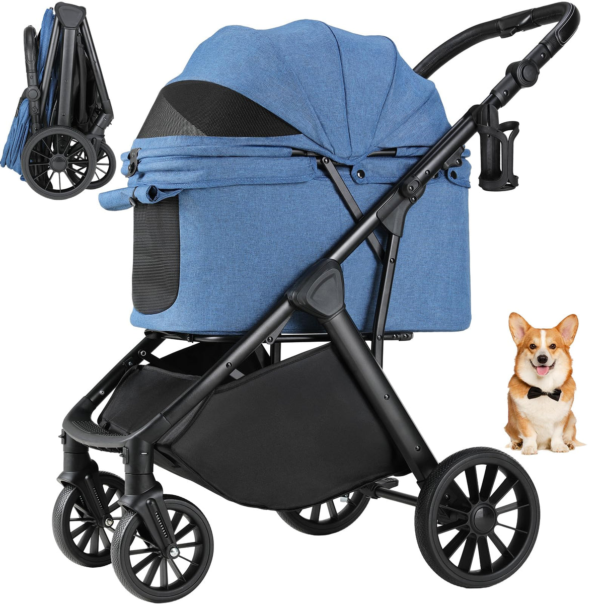 Foldable Dog Stroller J600300