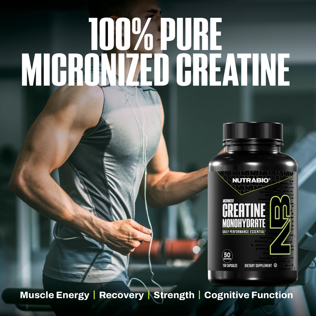 Micronized Creatine Monohydrate Capsules D96446