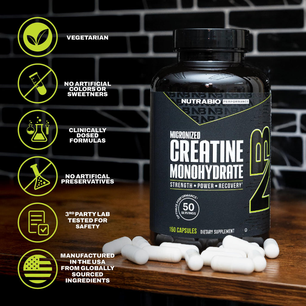 Micronized Creatine Monohydrate Capsules D96446