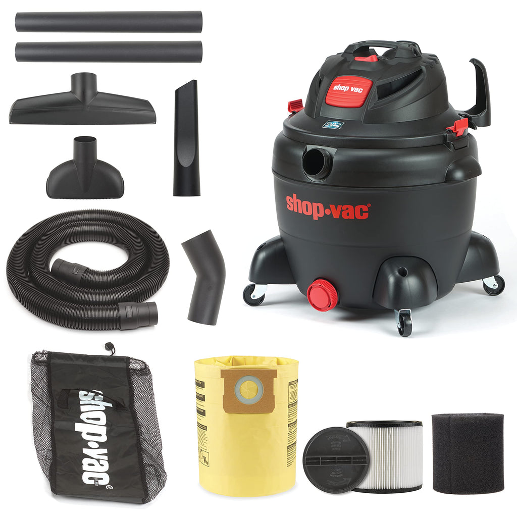 16 Gallon 6.5 Peak HP Wet/Dry Vac with Blower N808
