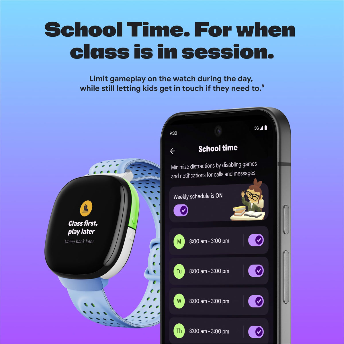 Kids Smartwatch with Call, Message, GPS E737683