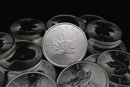 1 oz Silver Canadian Maple Leaf Q54914